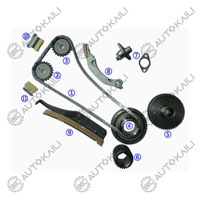 4M41T MONTERO/PAJERO/SHOGUN/TRITON DOHC 16V 3.2L 1999-2005向けタイムリングチェーンキット