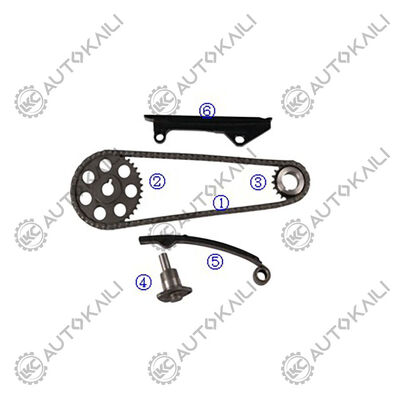 サニー（N13）SOHC 12V ガソリン GA16i 1.4L/1.6L 85-90用タイミングチェーンキット