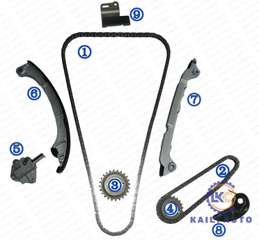 マツダ マツダ3 GS Iの壮大な旅行の3セダンSV CX-5 Axela 6 Atenza CX4のガス2.0L DOHC PE01-12-201 148Lのためのタイミングの鎖のキット