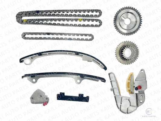 日産・アルティマSentra X-TRAILエンジン コードQR25DE 164L 2.5L 15041-8J015のための13028-JA00Aタイミングのチェーン キット