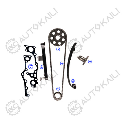 トヨタ 2RZ/2RZ-FE 2.4L HIACE SOHC 8V 99-05 13506-75010 102L用のタイムチェーンのキット