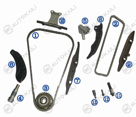 BMW 320i 220i 225i 330i 340i 2.0T 2.5T 3.0T B48 B58 14-16 11318648729 118L用のタイミングチェーンキット