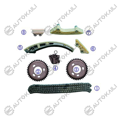プラスチック製 PA66 / PA46 タイムリングチェーンキット FORD TRANSIT TDCi ディーゼル V.184 90/75 2.0T 04-06