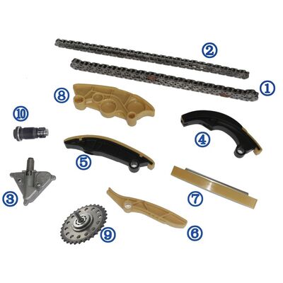 プラスチック製 PA66 / PA46 タイムリングチェーンキット レンジャー・ローバー エボーク・ペトロル PT204 2.0T 17-18