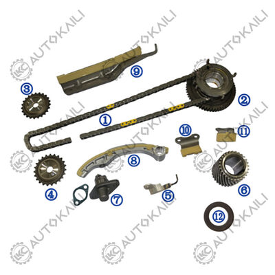 タイミングチェーンキット PAJERO/SHOGUN III (V7_W V6_W) 3.2 Di-D (V68W) 00-06用
