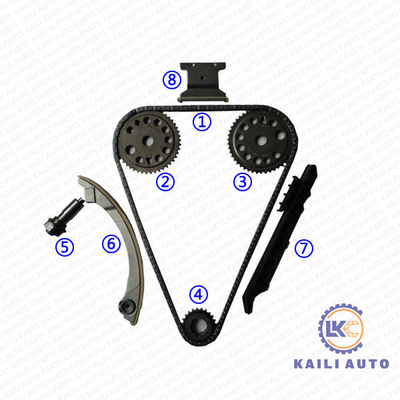 GM/CHEVROLET/BUICK/Cadillac 2.0-A 2.4-BのコバルトHHRの分点のマリブの雑種24461834 148L 12608580のためのタイミングのチェーン キット