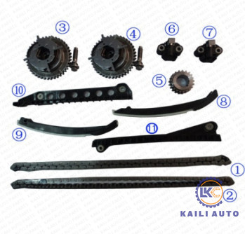 フォードF350 F250 F150の探険F6TZ6268AAのための8*122L XL1Z6L266AA VVTのタイミングのチェーン キット