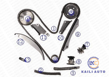 DODGE/CHRYSLER/JEEPの充電器のためのタイミングのチェーン キット/不敵/マグナムびん コンコルド4663635 180L 4663676