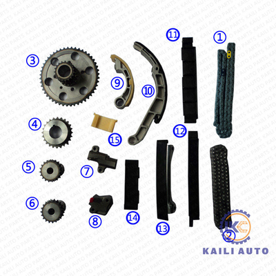 MURANO II NP300 NAVARA日産エンジンのタイミングのチェーン プラットホームのシャーシのパスファインダーIII YD25 13028-EB70A 94L 13070-4KV0A