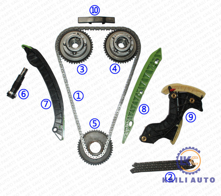 ベンツCLKのC-CLASS E-CLASS SLKの大広間エンジンM271 S211 W211 A209 C209 S203 W203 A0009931078 8*142Lのためのタイミングのチェーン キット